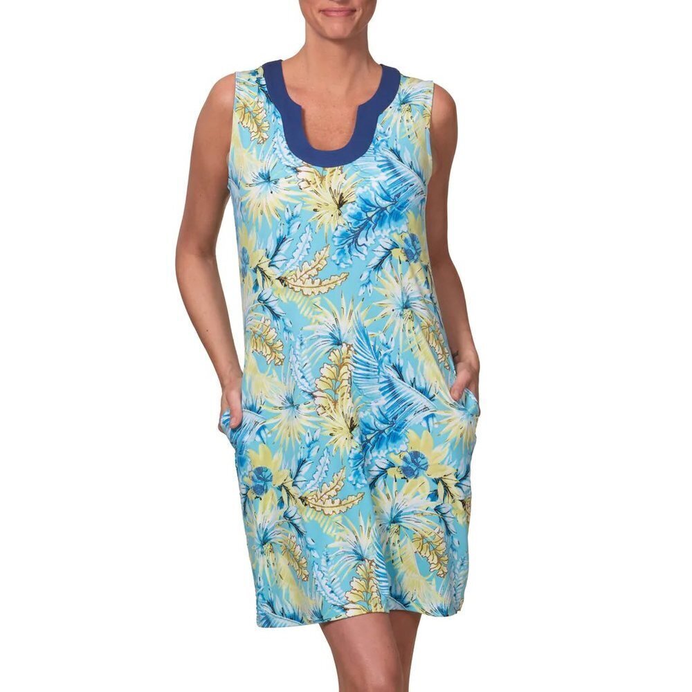 NEW Simon Chang Sleeveless Tunic Dress